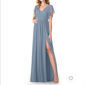 Dusty Blue Bridesmaid/Formal Dress